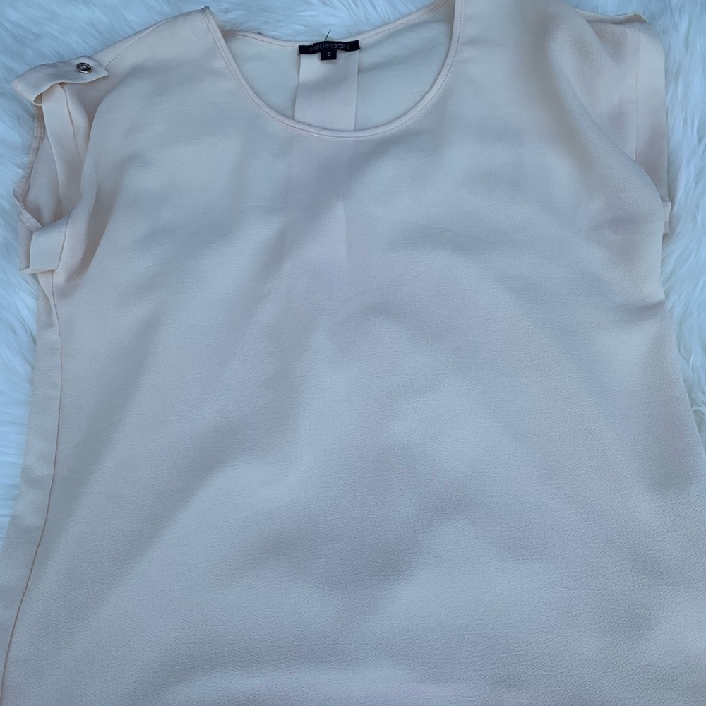 Cream dress shirt